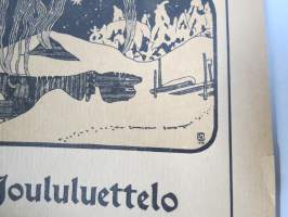 Joululuettelo 1918 Julkatalog - Akateeminen Kirjakauppa
