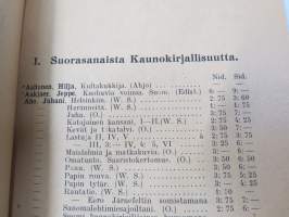Joululuettelo 1918 Julkatalog - Akateeminen Kirjakauppa