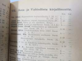 Joululuettelo 1918 Julkatalog - Akateeminen Kirjakauppa