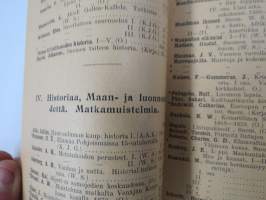 Joululuettelo 1918 Julkatalog - Akateeminen Kirjakauppa