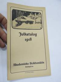 Joululuettelo 1918 Julkatalog - Akateeminen Kirjakauppa