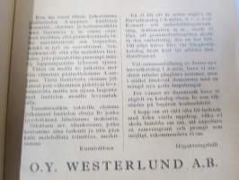 Gramofonilevyjen luettelo - Katalog över Grammophonskivor - R.E. Westerlund Sarja A Serie