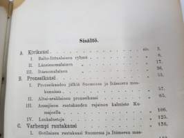 Suomalais-ugrilaisen muinaistutkinnon alkeita 1875, ex Tabe Slioor kotikirjasto