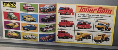 Solido 1977 pienoismalli luettelo