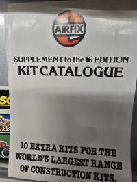 Airfix 1979 pienoismalli luettelo