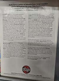 Airfix 1979 pienoismalli luettelo