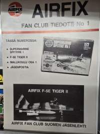 Airfix  fan club tiedote No 1