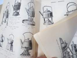 Oy K.H. Renlund Ab -Luettelo / Katalog - Taloustarpeiden osasto - Husgeråds- och bosättningsavdelning -uskomattoman hieno kuvitettu luettelo kotitaloustarpeista