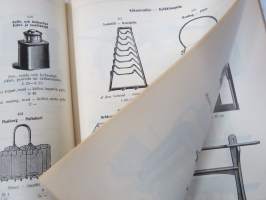 Oy K.H. Renlund Ab -Luettelo / Katalog - Taloustarpeiden osasto - Husgeråds- och bosättningsavdelning -uskomattoman hieno kuvitettu luettelo kotitaloustarpeista