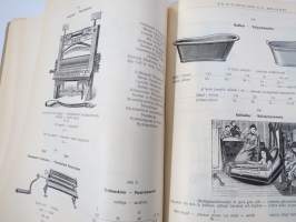 Oy K.H. Renlund Ab -Luettelo / Katalog - Taloustarpeiden osasto - Husgeråds- och bosättningsavdelning -uskomattoman hieno kuvitettu luettelo kotitaloustarpeista