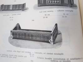 Oy K.H. Renlund Ab -Luettelo / Katalog - Taloustarpeiden osasto - Husgeråds- och bosättningsavdelning -uskomattoman hieno kuvitettu luettelo kotitaloustarpeista