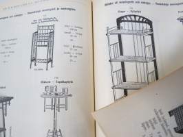 Oy K.H. Renlund Ab -Luettelo / Katalog - Taloustarpeiden osasto - Husgeråds- och bosättningsavdelning -uskomattoman hieno kuvitettu luettelo kotitaloustarpeista