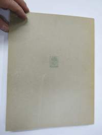 Oy K.H. Renlund Ab -Luettelo / Katalog - Taloustarpeiden osasto - Husgeråds- och bosättningsavdelning -uskomattoman hieno kuvitettu luettelo kotitaloustarpeista