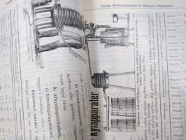 Mejeri-Katalog från Finska Redskapshandlen P. Sidorow -meijerikaluste, -kone- ja tarvikeluettelo