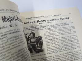 Mejeri-Katalog från Finska Redskapshandlen P. Sidorow -meijerikaluste, -kone- ja tarvikeluettelo