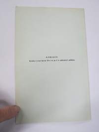 Iittalan Lasitehdas - Lääkelasihinnasto 1936