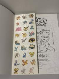 Pokémon tatuointikirja 2000 no 3  tatuoinnit mukana