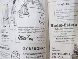Punainen Mylly - Selvät sävelet -käsiohjelma Kevät 1953, teatteri- / kabaree-esitys
