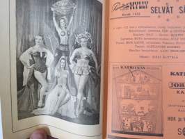 Punainen Mylly - Selvät sävelet -käsiohjelma Kevät 1953, teatteri- / kabaree-esitys