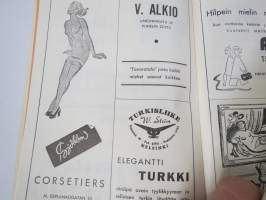 Punainen Mylly - Selvät sävelet -käsiohjelma Kevät 1953, teatteri- / kabaree-esitys