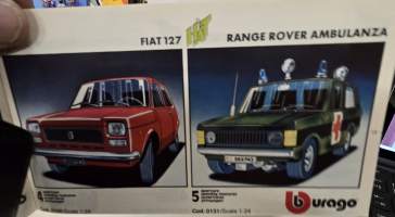 Burago 1977/2 pienoismalli esite