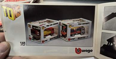 Burago 1977/2 pienoismalli esite