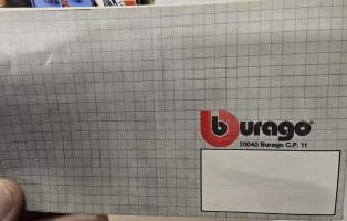 Burago 1977/2 pienoismalli esite