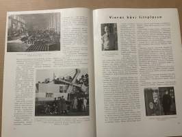 Me kaikki A. Ahlström Osakeyhtiön henkilökuntalehti 1956 nr 1, Kauttuan tehtaat, Varkauden tehtaat, Pihlavan tehtailla