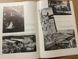 Me kaikki A. Ahlström Osakeyhtiön henkilökuntalehti 1956 nr 2, Noormarkun tehdas, kiertokäyntejä Karhulan tehtailla,