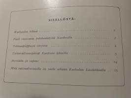 Me kaikki A. Ahlström Osakeyhtiön henkilökuntalehti 1956 nr 3, Varkauden tehtaat, Karhulan lasitehtaalla