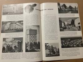 Me kaikki A. Ahlström Osakeyhtiön henkilökuntalehti 1956 nr 3, Varkauden tehtaat, Karhulan lasitehtaalla
