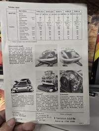 Winha 32, 34, 52, 54 moottorikelkka 1972 -myyntiesite / sales brochure - snowmobile