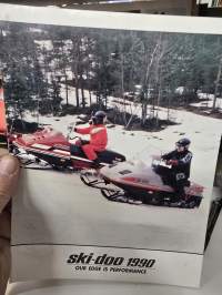 Ski-doo 1990 moottorikelkan-myyntiesite
