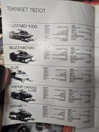 Ski-doo 1983 moottorikelkan-myyntiesite