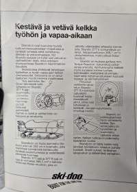 Ski-doo 1983 moottorikelkan-myyntiesite