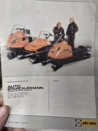 Ski-doo 1983 moottorikelkan-myyntiesite