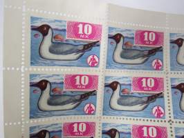 OKO - Osuuskassat 10 mk Lokki -säästömerkkiarkki