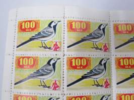 OKO - Osuuskassat 100 mk Talitiainen -säästömerkkiarkki