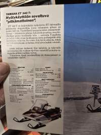 Yamaha 1985/ 86 moottorikelkan-myyntiesite