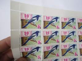 OKO - Osuuskassat 10 mk Harakka -säästömerkkiarkki