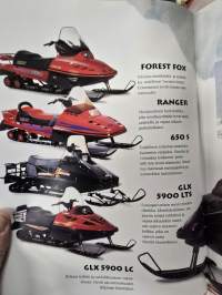 Lynx moottorikelkka 1996 myyntiesite