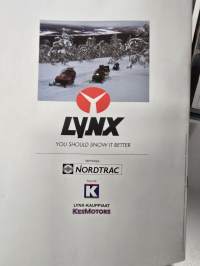 Lynx moottorikelkka 1996 myyntiesite