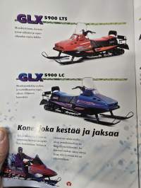 Lynx moottorikelkka 1995 myyntiesite