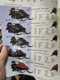 Lynx moottorikelkka 1998 myyntiesite