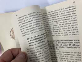 Lovisa FBK Medlemsbok Hemming Cyrus Lindgren, boken utgiven 1938 -Loviisa Vapaapalokunta, jäsenkirja