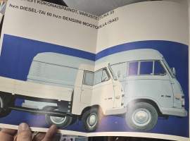 Hanomag pakettiauto myyntiesite. 1969