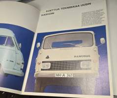 Hanomag pakettiauto myyntiesite. 1969
