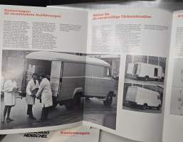 Hanomag Henschel  kastenwagen . 1970
