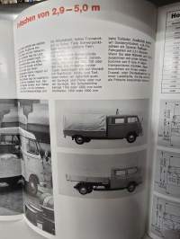 Hanomag Henschel  pritschenwagen esite. 1970