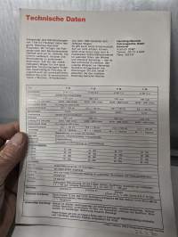 Hanomag Henschel  pritschenwagen esite. 1970